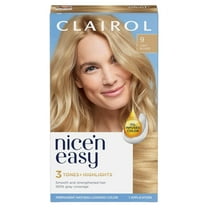 Clairol Nice N Easy Permanent Hair Color 9 Light Blonde, 1 Kit