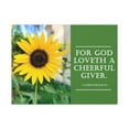thumbnail image 1 of Scripture Walls A Cheerful Giver 2 Corinthians 9:7 Bible Verse Canvas Christian Wall Art Ready to Hang Unframed, 1 of 7