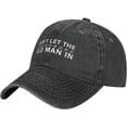thumbnail image 2 of Old Man Womens Hat Don't Let Old Man in Fashion Cap, 2 of 8
