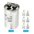 thumbnail image 3 of Uxcell 25uf 25MDF 370/440VAC Fan Start Capacitor, CBB65 Circular Run Capacitor with Connecting Terminal, 3 of 5