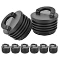thumbnail image 1 of SEWCHICS 8Pcs Universal Kayak Scupper Plugs Rubber Drain Hole Stoppers with Handle for Boat Use, 1 of 7