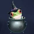 thumbnail image 3 of CafePress - PD Moreno's Halloween Frog Women's Value T Shirt - Women's Traditional Fit Dark T-Shirt, 3 of 4