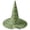Mint Green, variant on Witch Hat for Women, Halloween Party Costume Hat, Tall Pointed Wide Brim Quilted Cone, Great for Dress Up Cosplay and Festive Parties Black
