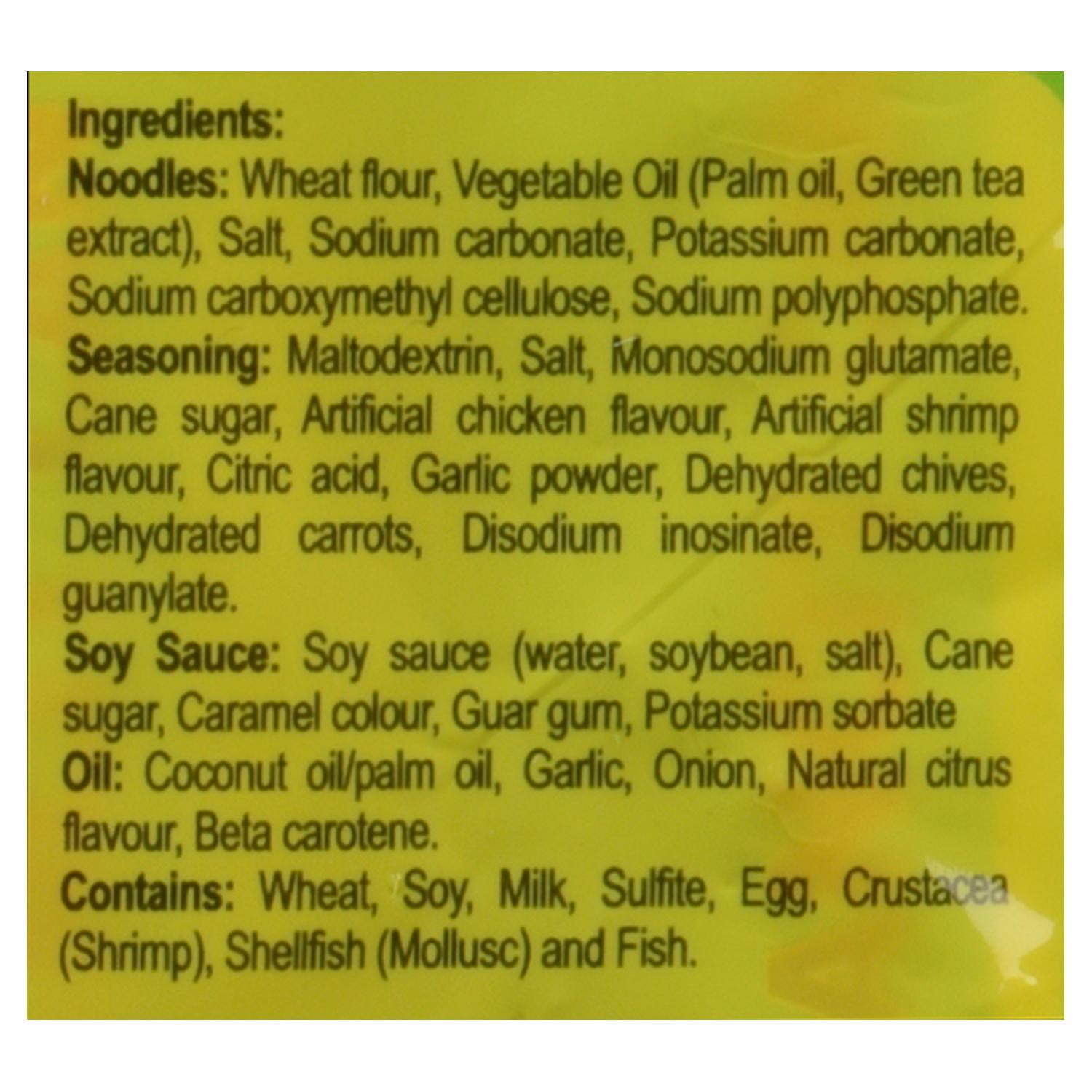 Lucky Me! Nouilles instantanées Pancit Canton Saveur de Calamansi 6 x 60g