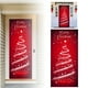 thumbnail image 2 of Tapiz decorativo para puerta con árbol de Navidad, cortina para puerta, tapiz para puerta, decoración para fiestas navideñas, 2 of 7