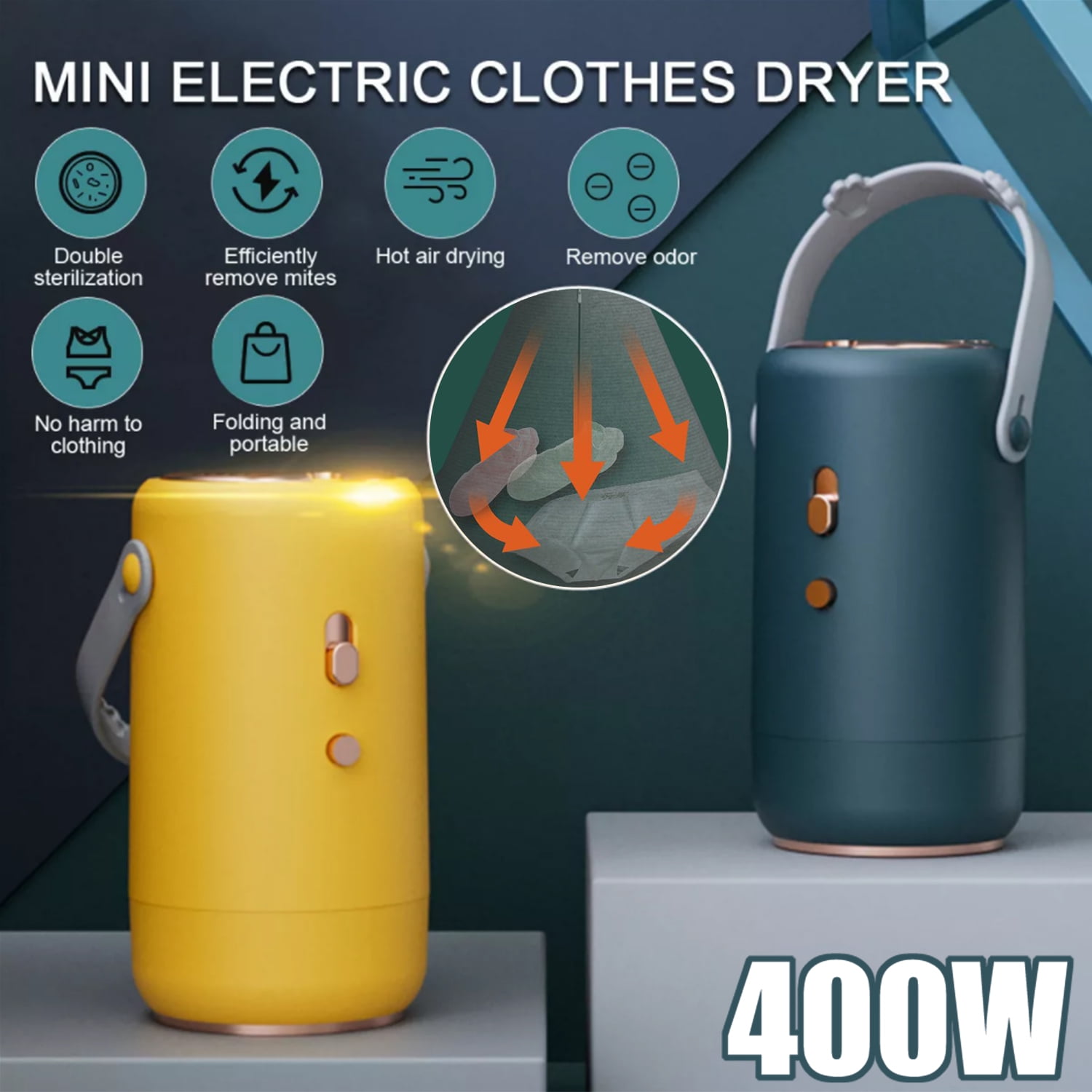  Mojoco Portable Clothes Dryer - Portable Dryer for