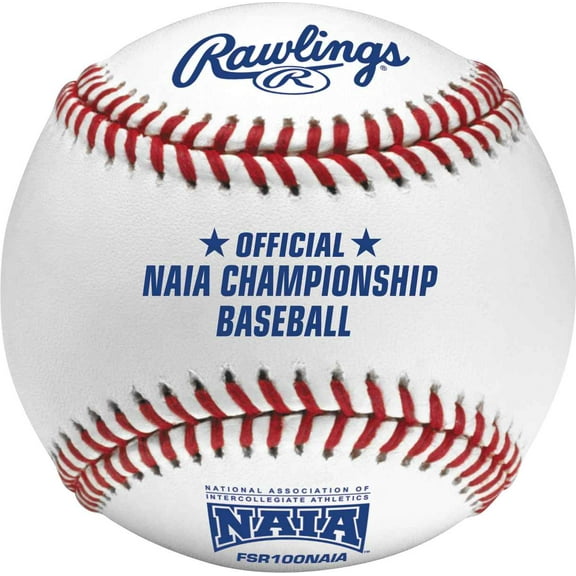 Rawlings | Flat Seam NAIA Collegiate League Baseballs | FSR100NAIA | 12 Count