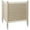 Tan, variant on Casafield 48" x 48" Louvered Privacy Screen - Outdoor Vinyl Panels - Tan