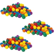 Intex Fun Ballz 100 Multi Colored 3 1/8-inch Plastic Balls (3-Pack)