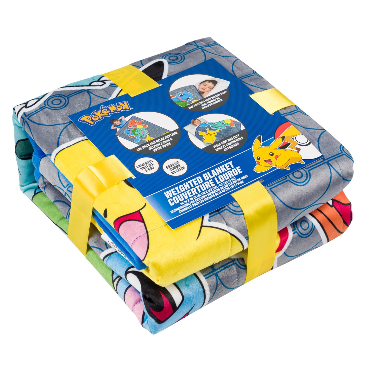 Pokemon Weighted Throw Blanket 36" x 48"
