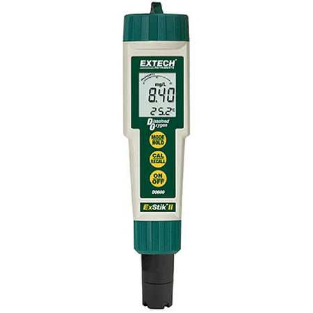 Extech DO600 Waterproof ExStik II Dissolved Oxygen Meter DO