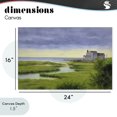 thumbnail image 4 of Stupell Industries Coastal Marshside Serenity on Cape Canvas Art, 24 x 16, by Grotto Studios, 4 of 8
