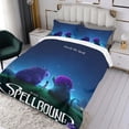 thumbnail image 3 of Hechizada Conjunto de sábanas temático, trío de piezas, cómodo y amigable con la piel, diseño único, regalo de decoración para el hogar para familiares, amigos y fans,173cm *218cm, 3 of 6