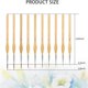 thumbnail image 3 of Detail Brushes Set of 10 Brushes Thin Brushes for Acrylic, Watercolor, 3 of 5