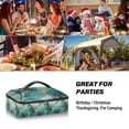 thumbnail image 7 of Iauyy Casserole Carrier for Hot Food Insulated Casserole Travel Carry Bag with Lid Food Warmer Bag for Party/Picnic,Cyan Blue, 7 of 7