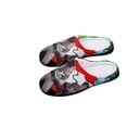 thumbnail image 5 of Ghostbusters Animated Fuzzy Cotton Slippers For Mens Winter Cotton Lightweight Anti-slip Rubber Sole Slippers House Open Back Slippers Closed Toe Slippers, 5 of 9