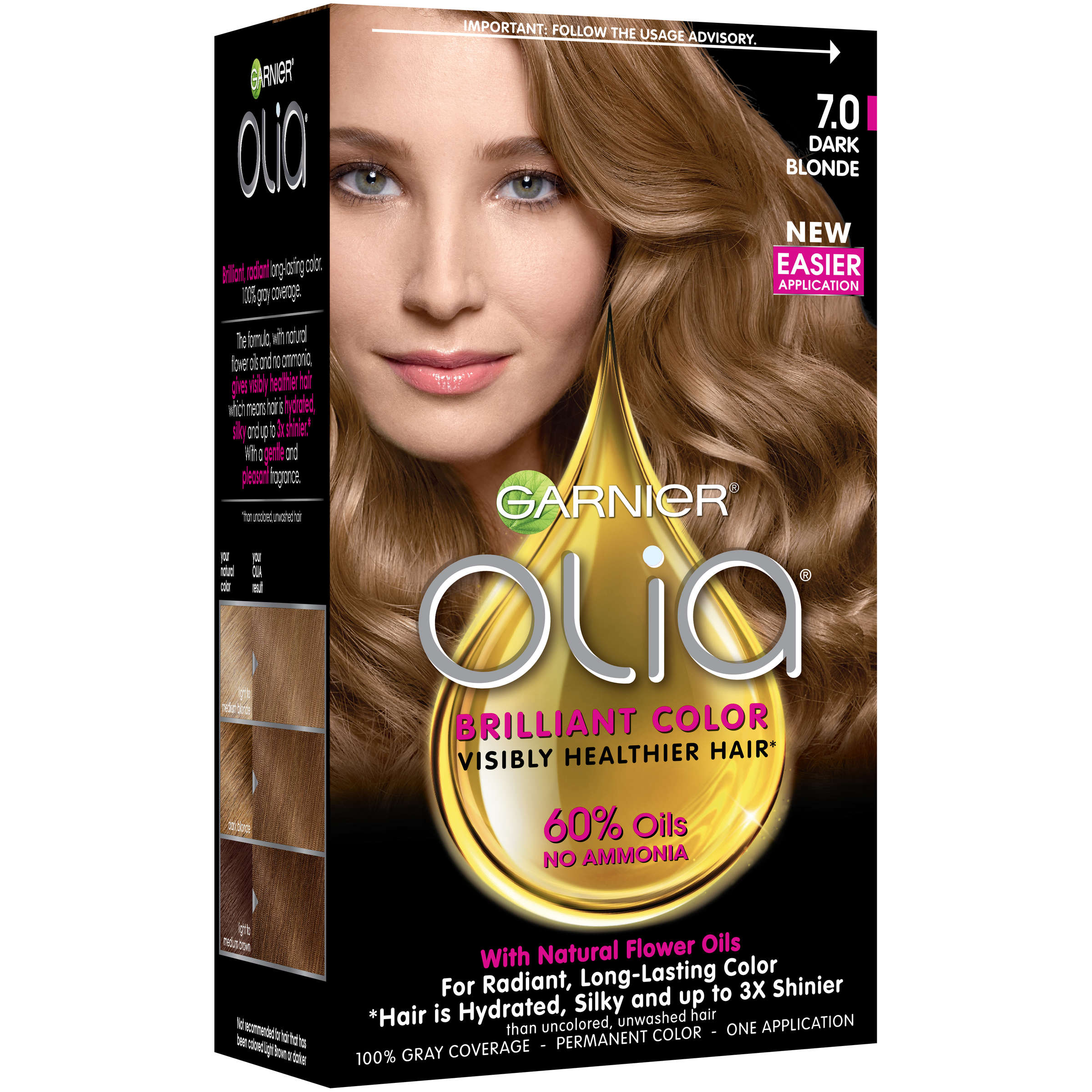 Garnier Olia Oil Powered Permanent Hair Color 8 31 Medium Golden