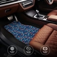 thumbnail image 6 of Fuzoiu Colorful Fish 3 Print Carpet Floor Mats for Car,Car Foot Mat Set,Universal Fit 4 Piece Mat Pad Set,Fits Most Cars Trucks Vans Sedans SUV Auto Carpet Mat Se, 6 of 7