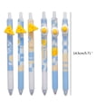 thumbnail image 4 of 6x 0.5mm Neutral Pens Quick-Drying Gel Ink Pen Cute Sea Salt Cheese Writing Pen, 4 of 14