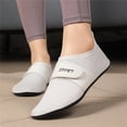 thumbnail image 5 of Barefoot Shoes for Women Lightweight Flexible Breathable Non-Slip Wide Toe Box Barefoot Walking Shoes for Women Ideal for Daily Wear Walking Running Hiking Water Activities,White 44, 5 of 5