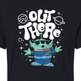 thumbnail image 3 of Toy Story - Out There - Juniors Cropped Cotton Blend T-Shirt, 3 of 5