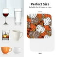 thumbnail image 6 of Naloa Various Pumpkins Coasters for Set of 4 - PU Leather Coasters, Coasters for Table Cup Tea Coffee Beer, Decorative for Kitchen Homedecor (Round), 6 of 6