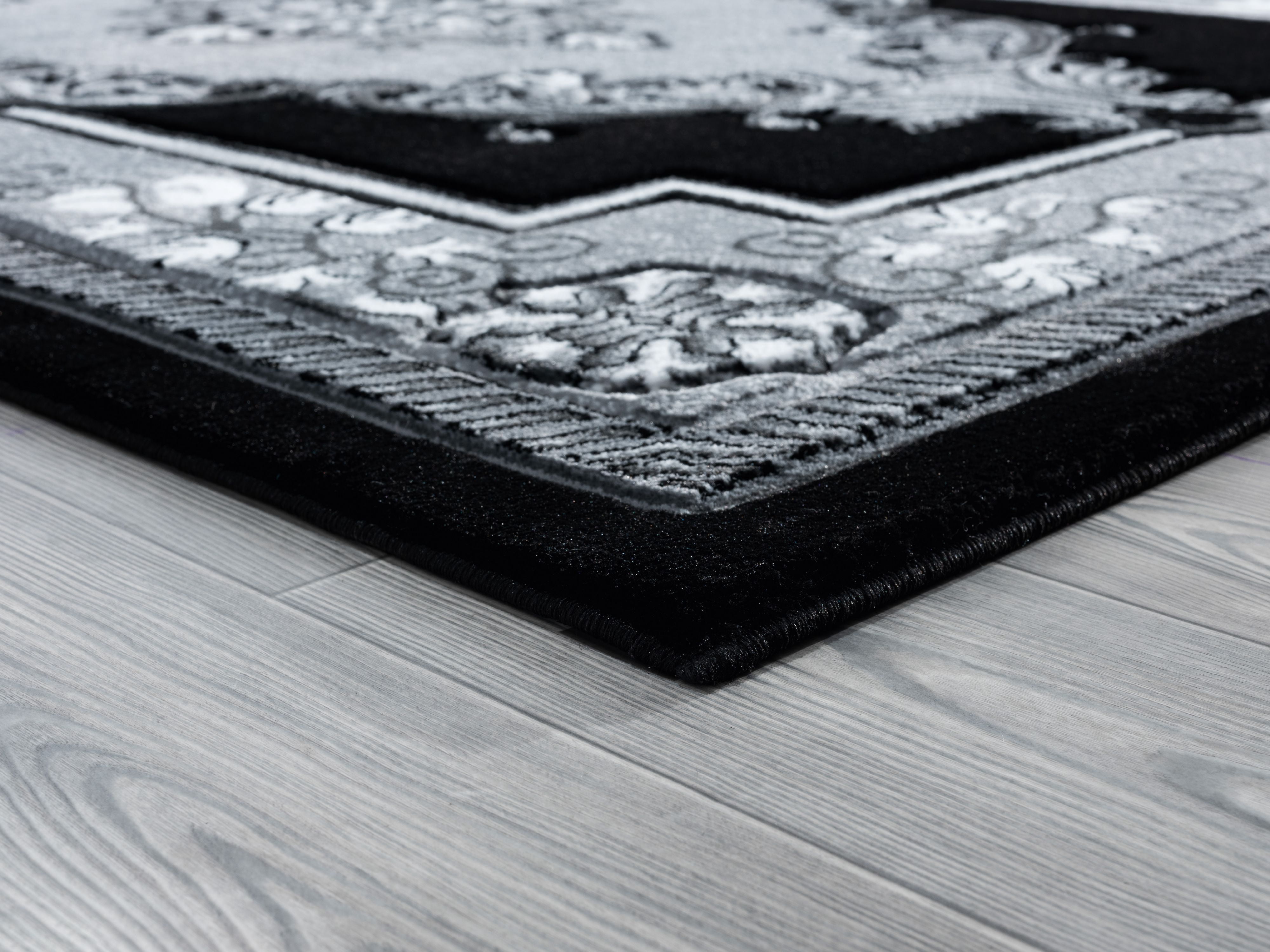 United Weavers Drachma Patras Traditional Medallion Accent Rug, Silver, 1'10" x 2'8"