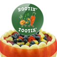 thumbnail image 5 of Acrylic Rootin' Tootin' Root Vegetables Funny Humor Cake Topper Party Decoration for Wedding Anniversary Birthday Graduation, 5 of 7