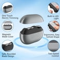 thumbnail image 3 of Easy Clip Smart Nail Clipper,New 3 in 1 Easyclip Electric Nail Clippers for Seniors,Automatic Nail Clipper with LED Light & Nail Scraps Storage,Toenail Trimmer for Thick Nails,Seniors,Adult, 3 of 8