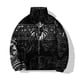thumbnail image 2 of Abrigo frío de moda para hombre para invierno Chaquetas para hombre 2024 Parkas con estampado 3D de rayas de búho y estrella de cinco puntas que mantienen el calor Durable para hombre, 2 of 5