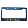 thumbnail image 5 of Van Gogh oil painting pattern car license plate frame 9, 5 of 5
