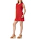 thumbnail image 4 of Vestido mini casual sin mangas con capucha de color sólido tejido Inspire Chic para mujer L rojo, 4 of 6