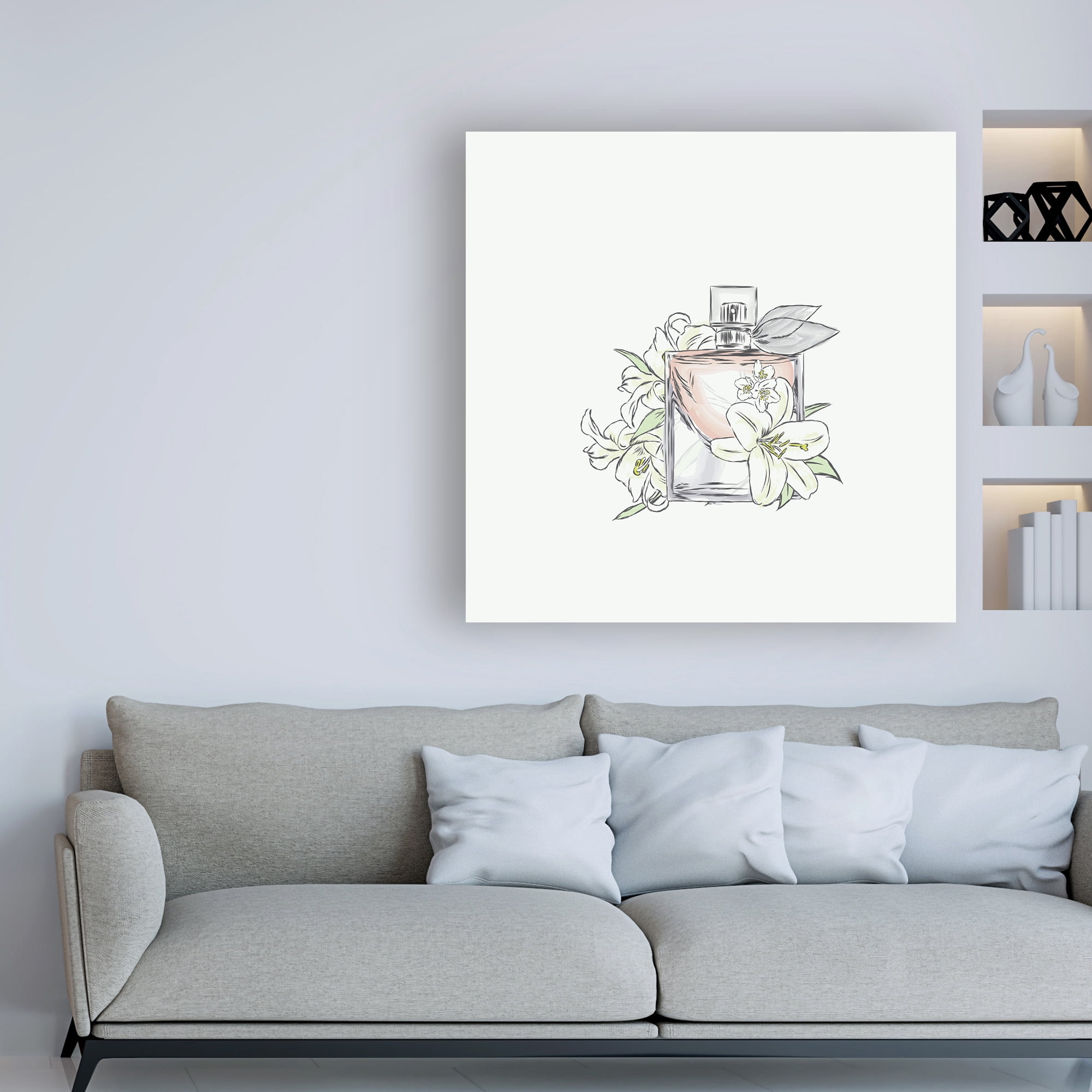 Trademark Fine Art 'Perfume VI' Canvas Art by Incado