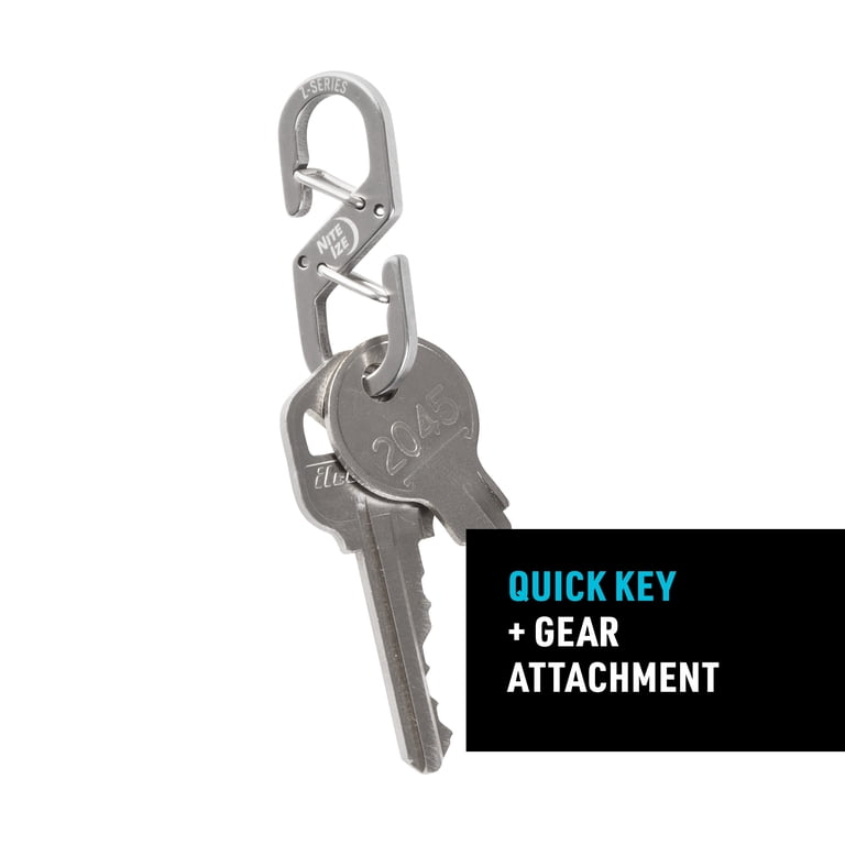 Nite Ize Z-Series Dual Carabiner - Heavy-Duty Carabiner Clips for