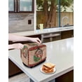 thumbnail image 3 of Christmas Cardinal Small Toaster Cover 2 Slice, Kitchen Appliance Covers, Xmas Berry Farmhouse Wooden Grain Toaster Oven Cover with Loop, Bread Machine Cover Polyester Dust Cover Protection, 3 of 4