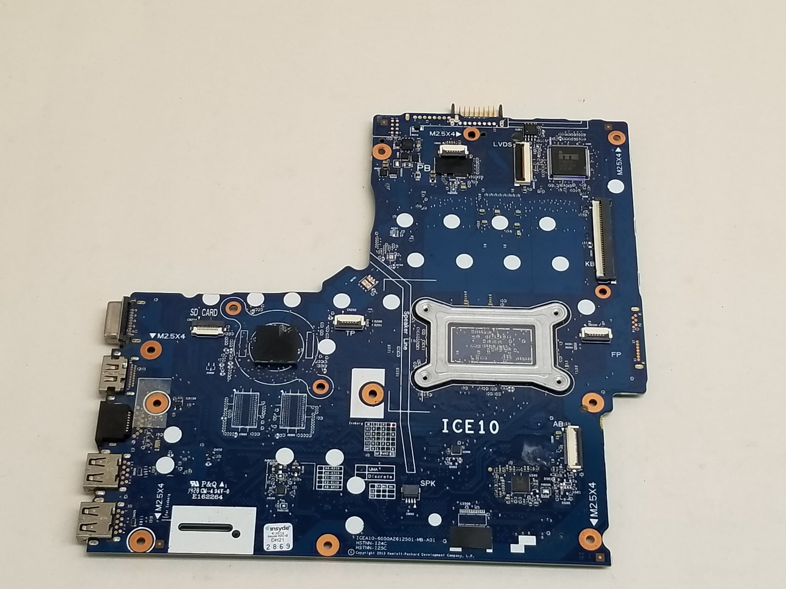 Pre-Owned HP 355 G2 Notebook AMD E1-6010 1.40 GHz DDR3L Motherboard 764686-501 (Good)