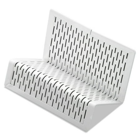 - Urban Collection Punched Metal Business Card Holder, White