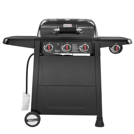 Liquid Propane Slide Royal Gourmet SG3001 3-Burner 39,000-BTU Liquid Propane Gas Grill with Lidded Side Burner ()