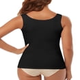 thumbnail image 3 of LEEYNEER Women‘s Camisole with Built in Bra Tank Tops for Layering Stretch Casual Undershirts Wider Strap, 3 of 5