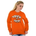 thumbnail image 3 of Classic Halloween Trick or Treat Sweatshirt for Men or Women Brisco Brands M, 3 of 6