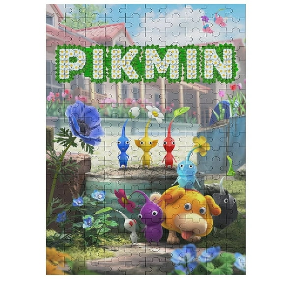 Pikmin Jigsaw Puzzle 35/70/120/200/300/500/1000 Piece Vibrant Colors High Quality Birthday Gift