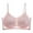 Pink, variant on Women Seamless Bras Gathering Lifting V Neck Sports Comfty Wire free Strap Wire Free Basic Bras
