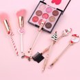 thumbnail image 3 of Christmas Makeup Brush Set Portable Cartoon Multi-use Cosmetic Brush Makeup Tool, 3 of 10