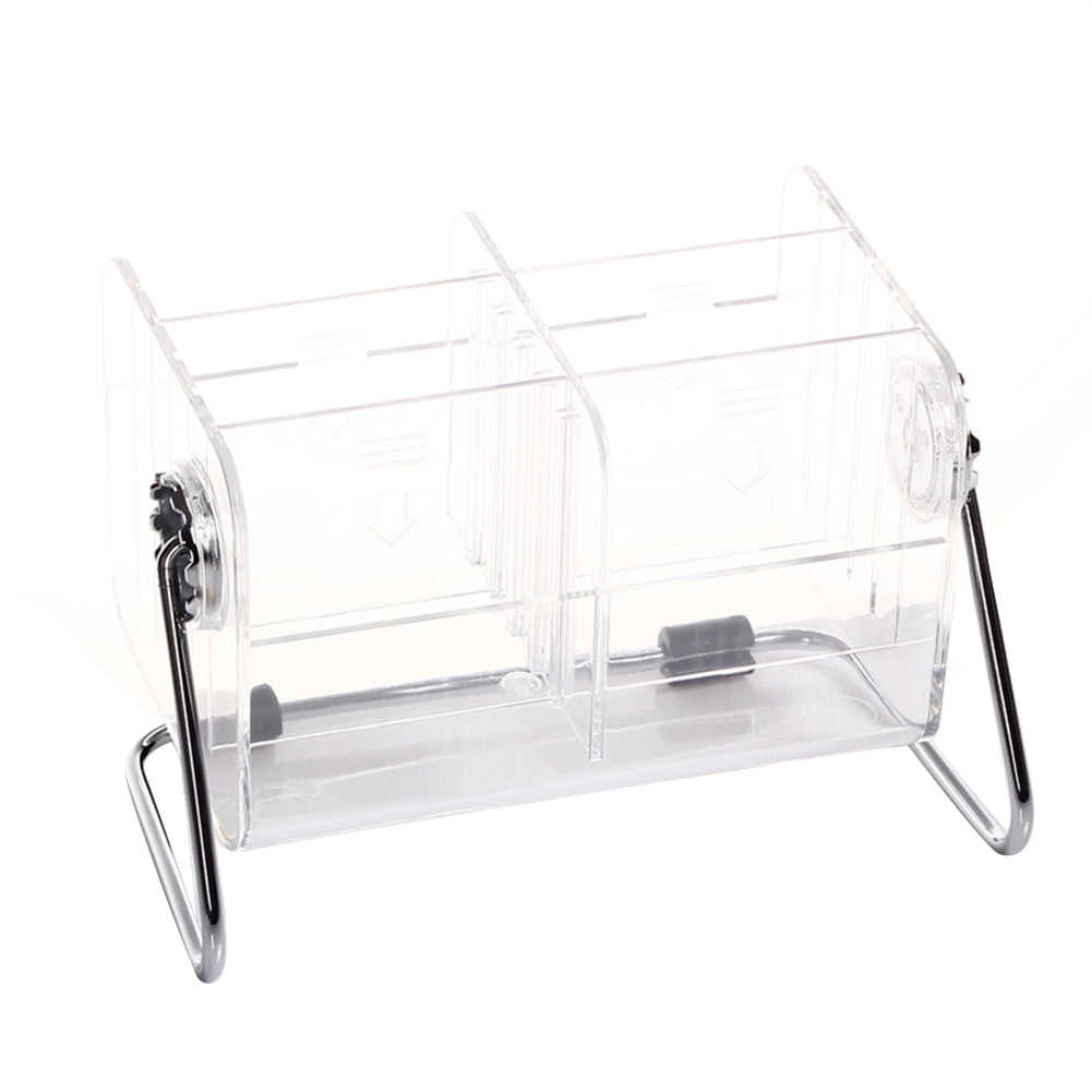Douhoow 6 Grid Remote Control Bracket Storage Box Acrylic Transparent ...