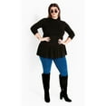 thumbnail image 2 of Avenue Women's Plus Size Lulu Tiered Tunic, 2 of 2