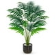 thumbnail image 1 of Palmera artificial Der Rose 28 grande con maceta para interiores, 1 of 8