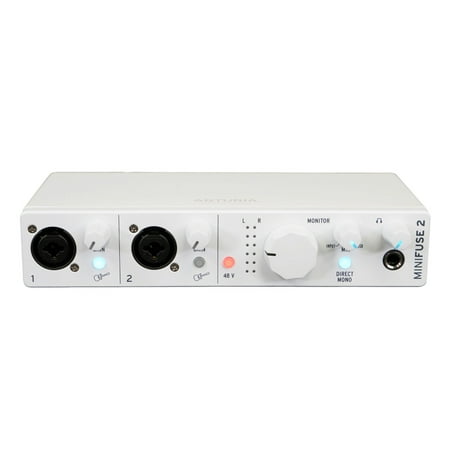 UPC: 3760033531762 | Arturia Minifuse 2 White 2×2 USB MIDI Audio Recording Interface+Software