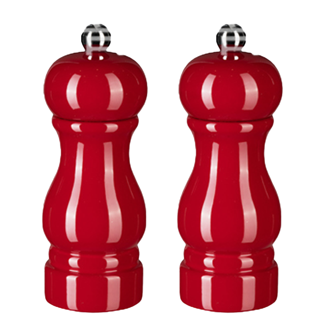 Salt and Pepper Grinder Set,Manual Pepper Mills with Adjustable