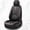 Black & Red Line, variant on Car Seat Covers,Front Seat Covers, Driver's Cab, With Lumbar Support, Fits 90% of Cars, Black & Red Lines 1 Pieces