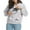 White, variant on Taqqpue Women's Plus Size Cat Pouch Hoodie Unisex Pet Carrier Sweatshirts Cat Dog Pouch Holder Shirts Kitten Puppy Holder Oversized Animal Pouch Sweatshirt Shirts Long Sleeve Hooded Tops with Pocket